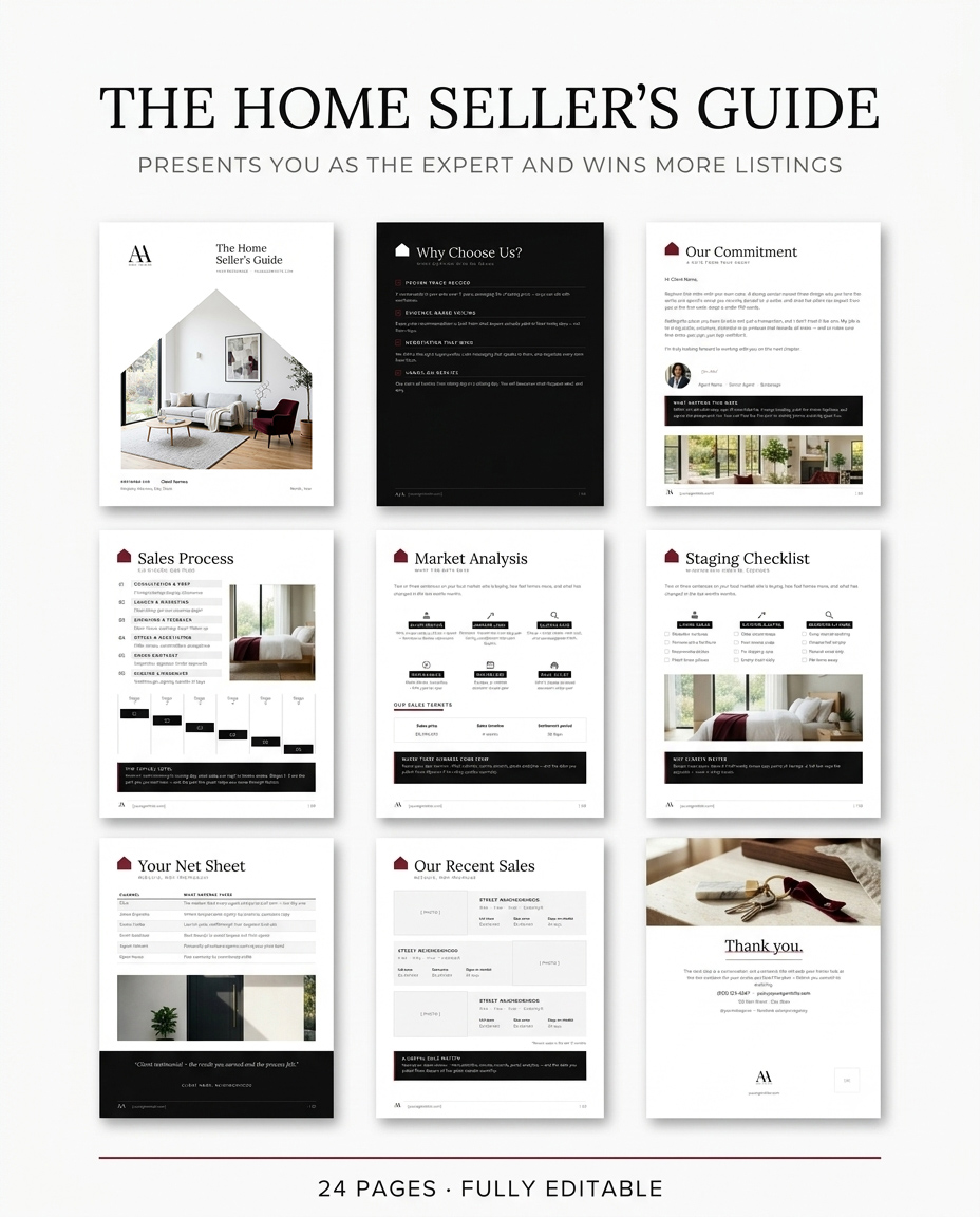 All 24 pages of The Home Seller's Guide